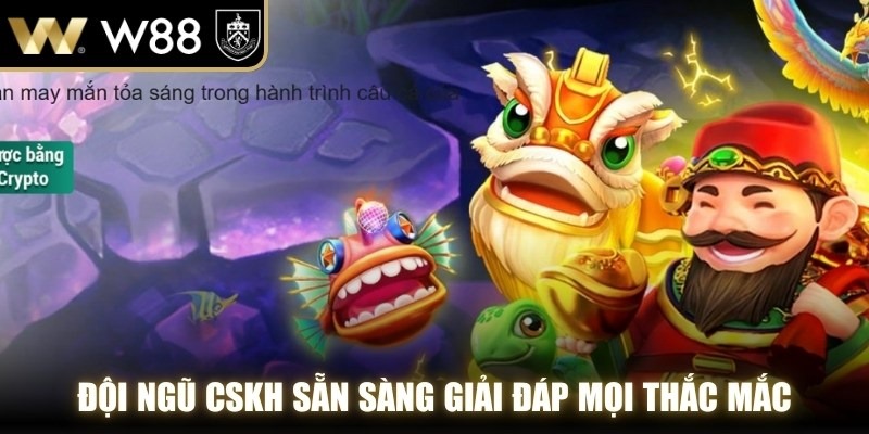 Đội ngũ CSKH tại Bắn cá WW88 sẵn sàng giải đáp mọi thắc mắc