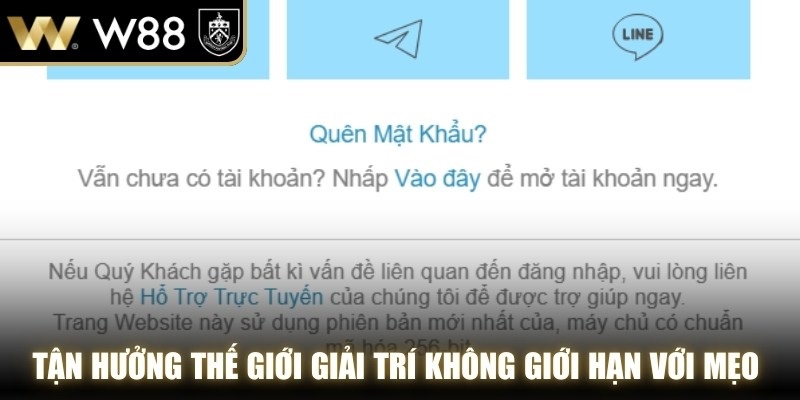 Tận hưởng thế giới giải trí không giới hạn với mẹo đăng nhập WW88 nhanh