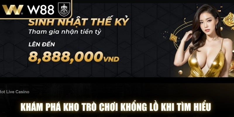 Khám phá kho trò chơi khổng lồ khi tìm hiểu giới thiệu WW88