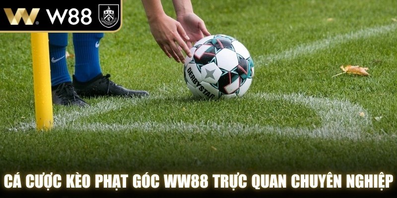 Cá cược kèo phạt góc WW88 trực quan và chuyên nghiệp chỉ có tại trang chủ